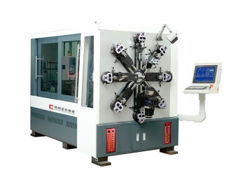 12-Axis CNC Spring Making Machine