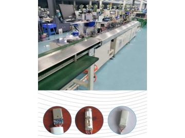 Earphone Cable Processing Machine (Cutting, Stripping and Soldering)