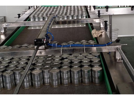 Automated Batch Sterilization of Canned Beverages