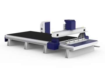 ATC CNC Router with Linear Automatic Tool Changer