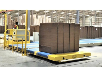 Corrugated Cardboard Conveying System