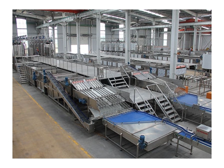Vertical Continuous Sterilizing System (Crateless)