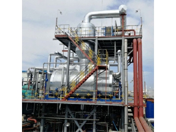 Evaporation Desalination System for Hard Water