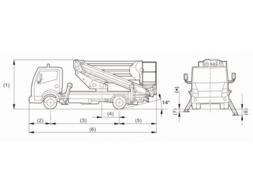 Truck-Mounted Aerial Work Platform, S Series