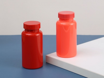 Plastic Packer Bottle (Shades of Red & Pink), SP-1003