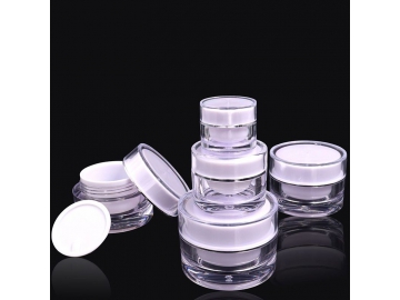 Round Facial Cream Jar, SP-204