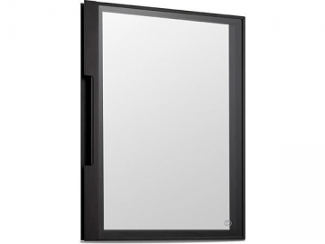 U-Shaped Aluminum Frame Glass Cabinet Door