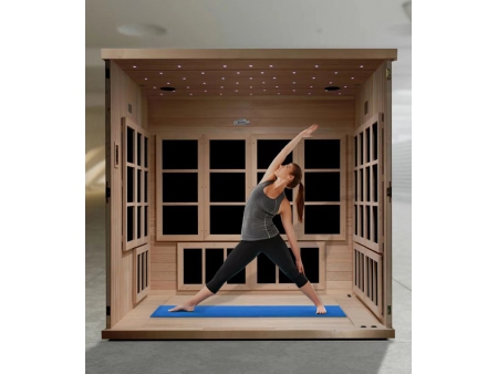 8-Person Infrared Yoga Sauna, DX-6601