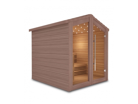 6-Person Traditional Outdoor Sauna, DX-7661