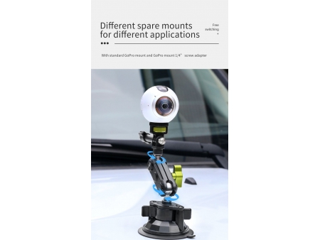 Action Camera Suction Cup Mount, UBA-GO/G1