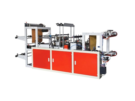 Computer Controlled Continuous Roll Vest Bag Making Machine
