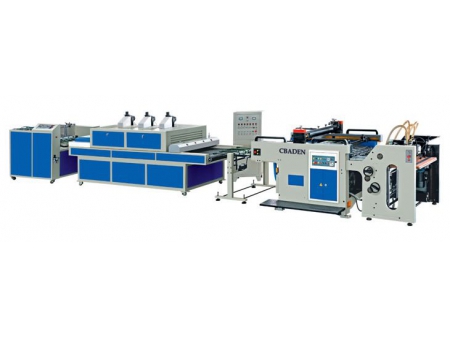 Automatic Swing Cylinder UV Screen Printing Line