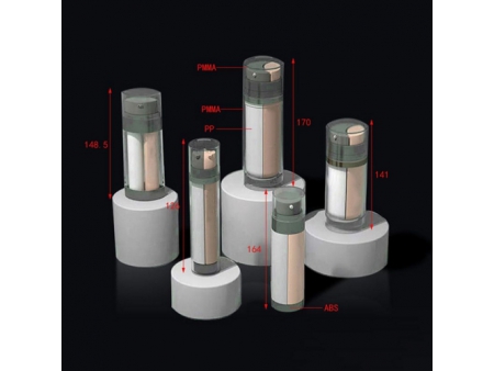 Double Tube Airless Bottle,  PMMA-JS