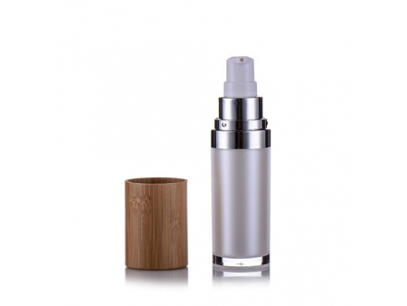 Acrylic Cosmetic Bottle with Dip Tube, PMMA