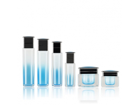 Acrylic Cosmetic Bottle Set, PMMA-WH