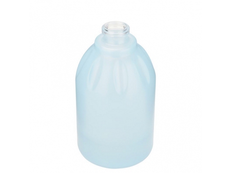 Blue Oval Perfume Bottle