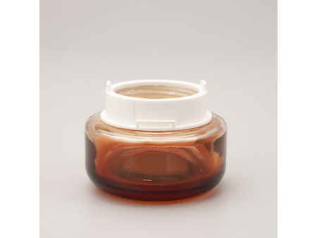 Refillable Glass Jar
