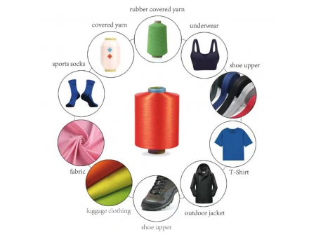 Waterproof, Oil Repellent & Anti-fouling nylon Yarn DTY