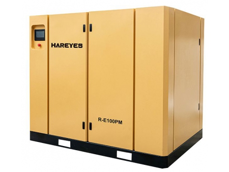 Vertical Two Stage Permanent Magnet VSD Screw Compressor, R Series