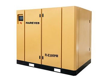 Vertical Two Stage Permanent Magnet VSD Screw Compressor, R Series