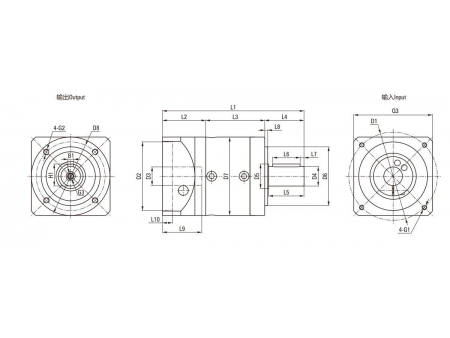ZDF   Spur Gear Planetary Gearbox