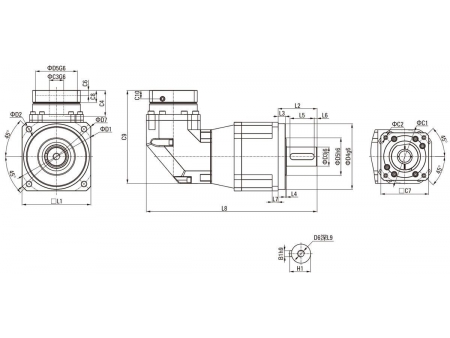 ZBR   Helical Gear Planetary Gearbox