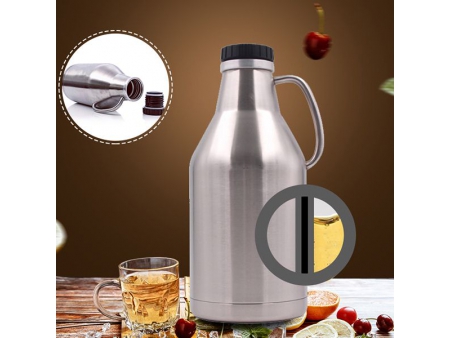 1.89L Double Wall Vacuum Insulated Screw Cap Growler