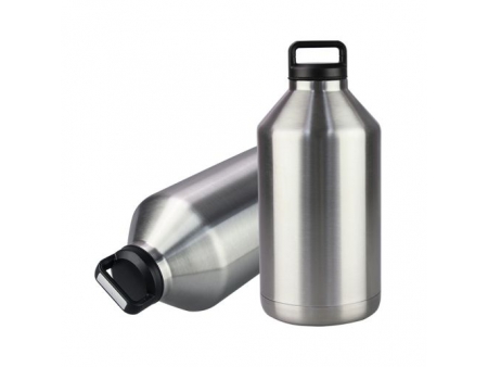 3.8L Double Wall Wide Mouth Growler with Screw Lid