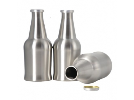 0.6L Stainless Steel Beer Bottle with Easy Open Cap