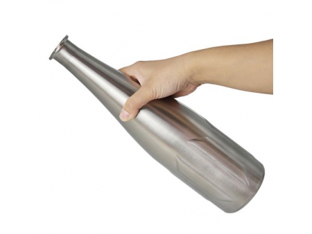 1L Stainless Steel Beer Bottle with Easy Open Cap