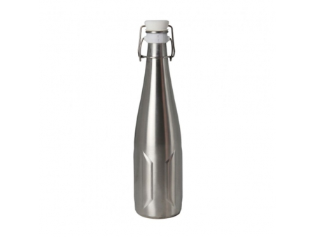 1L Stainless Steel Beer Bottle with Swing Top Cap