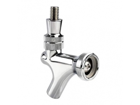 Polished Stainless Steel Beer Faucet