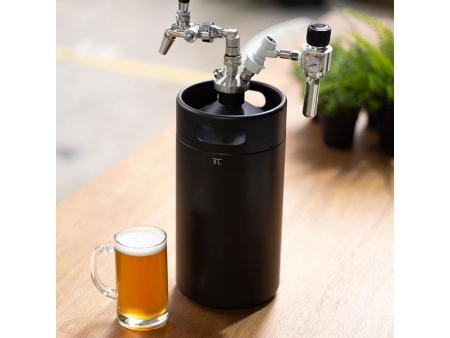 Flow Control Stainless Steel Beer Faucet with Long Spout