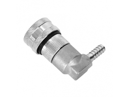 Liquid-out Stainless Steel Ball Lock Quick Disconnect with 1/4'' Barb