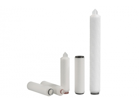 PTFE Membrane Filter Cartridge with Corrosion Resistant PVDF Structure, PVDF Series