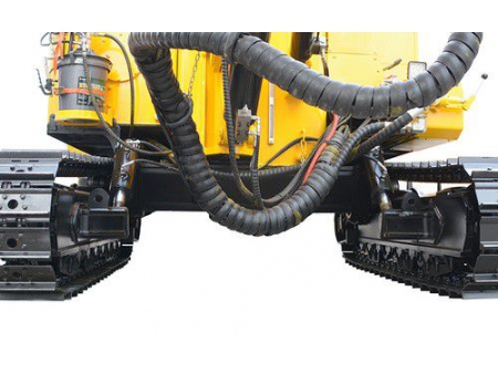 Integrated Hydraulic Crawler Mounted DTH Drilling Rig