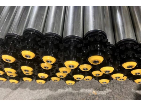 Sprocket Driven Conveyor Roller with Plastic Bearing Housing
