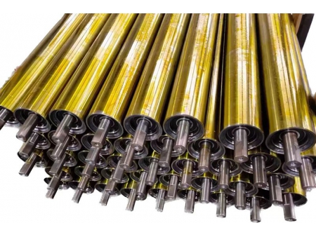 Steel Conveyor Roller with Internal Bearings