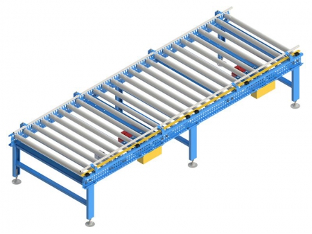 Poly V-Belt Driven Roller Conveyor
