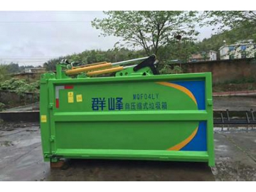Integrated Mobile Trash Compaction Bin