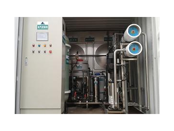 Containerized Water Purification System, Reverse Osmosis (RO)