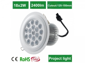 DL09106 18x2W High Power LED Downlight