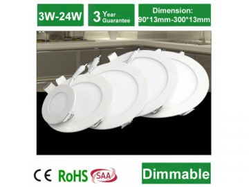 Ultra-thin Recessed LED Panel Light
