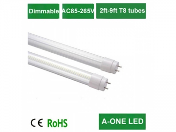 T8 LED Tube with Rotating End Caps
