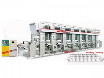 QDASY-B Series High-Speed Rotogravure Printing Machine