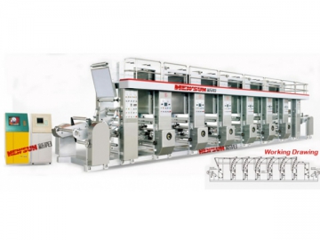 QDASY-B Series High-Speed Rotogravure Printing Machine