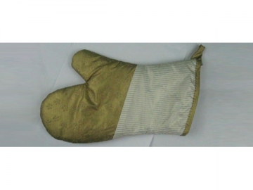 Oven Mitt <small>( Mitts with Gold Coated Surface ) </small>