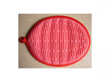 Silicone Pot Holder<small>(Pot Holder with Silicone Surface and Cotton Lining)</small>