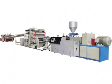 Single Layer/Multi-Layer PE, PP, PS Sheet Extrusion Line