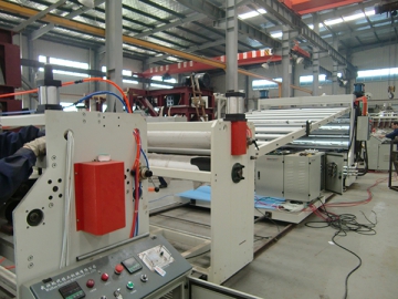 High Resistance Multi-Layer PE,EVOH,PA,EVA,PS,PP Sheet Extrusion Line